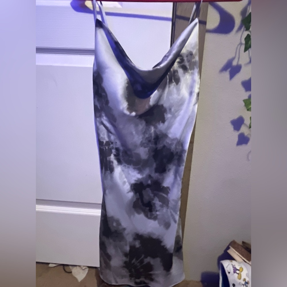 last year hoco dress, it’s super cute, no damage at all, it’s been dry cleaned.